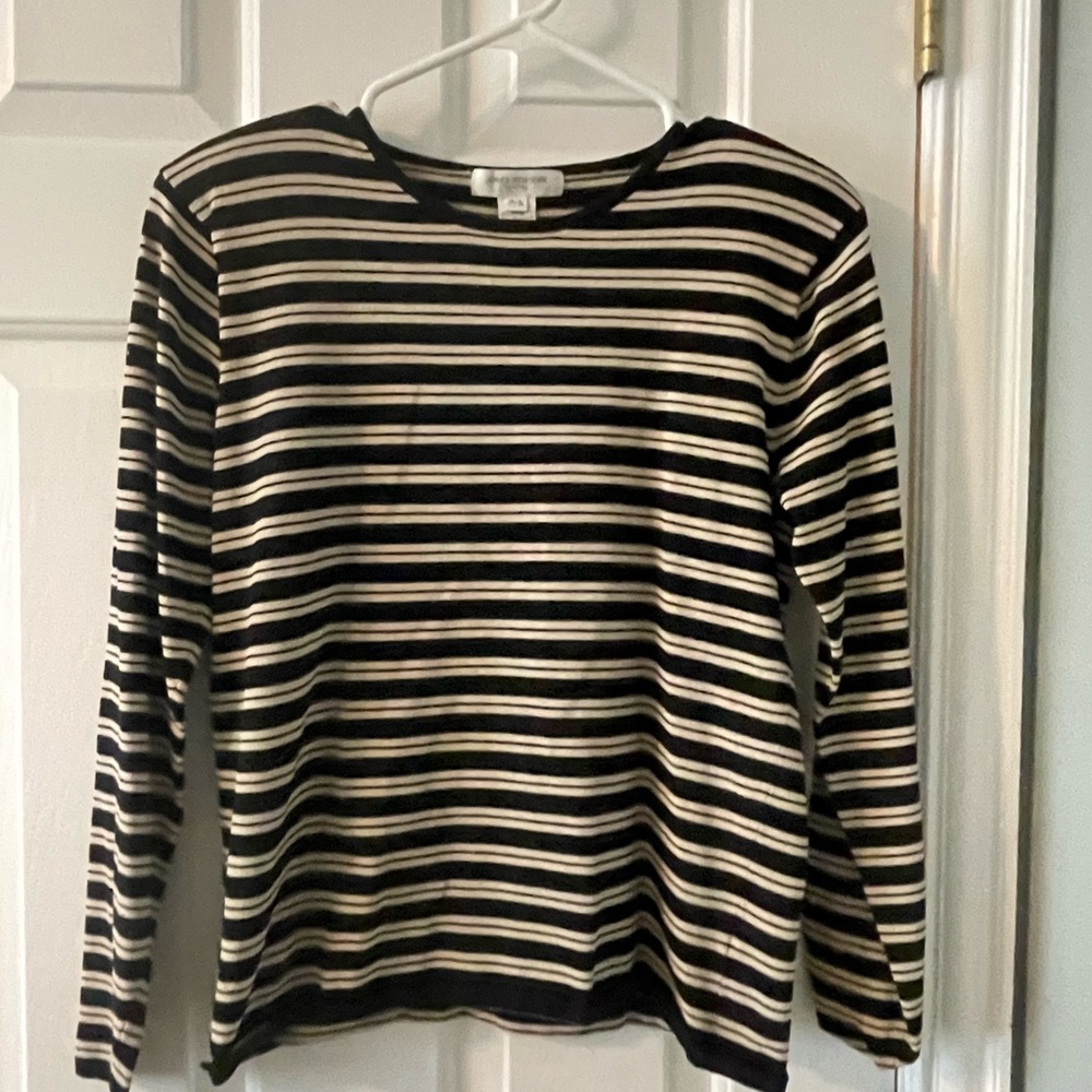 Jones New York stripe shirt